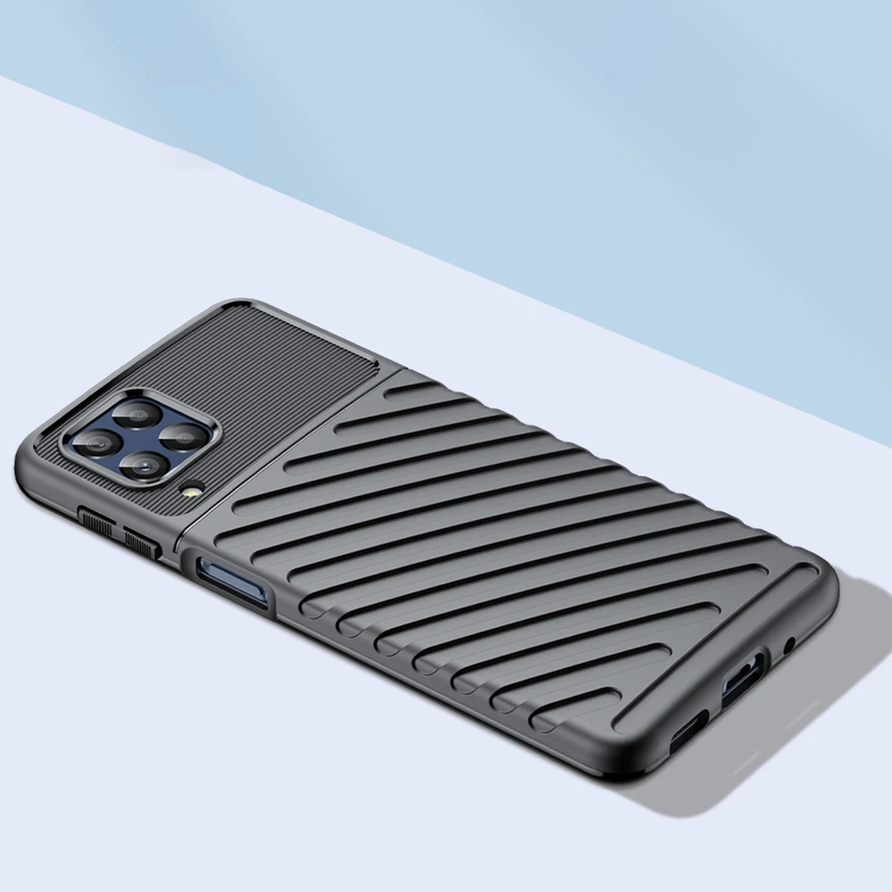 Hurtel Thunder dėklas skirtas Samsung Galaxy M53 5G, juodas