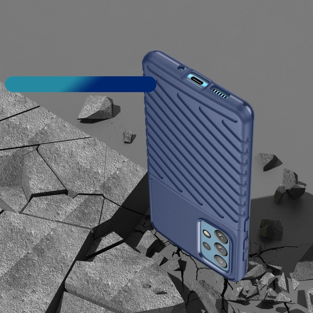 Hurtel Thunder dėklas skirtas Samsung Galaxy A73, mėlynas