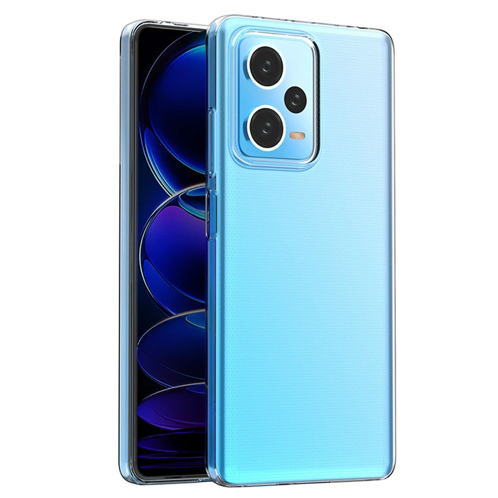 Hurtel Ultra Clear 0.5mm dėklas Xiaomi Redmi Note 12 Pro+ thin cover dėklas telefonui skaidrus