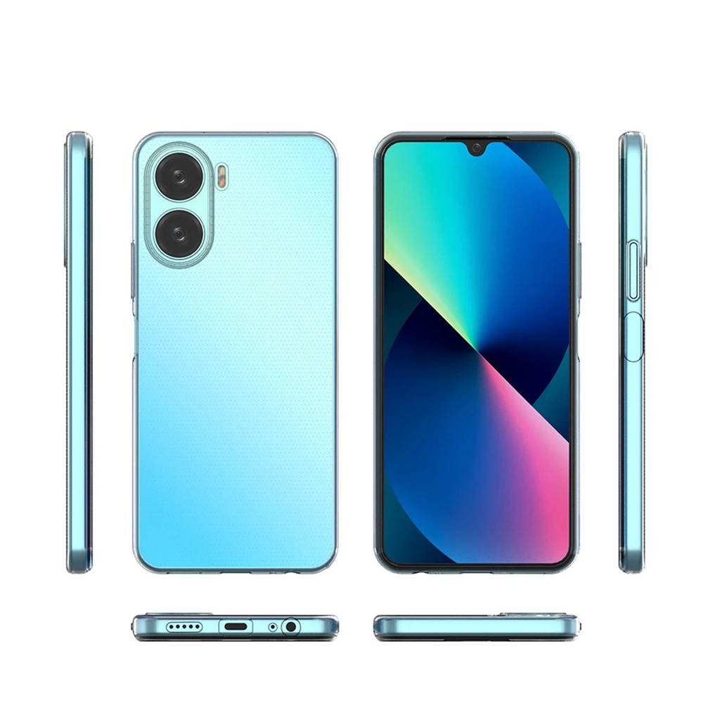 Hurtel Ultra Clear 0.5mm dėklas Vivo Y16 / Vivo Y02s thin cover dėklas telefonui skaidrus