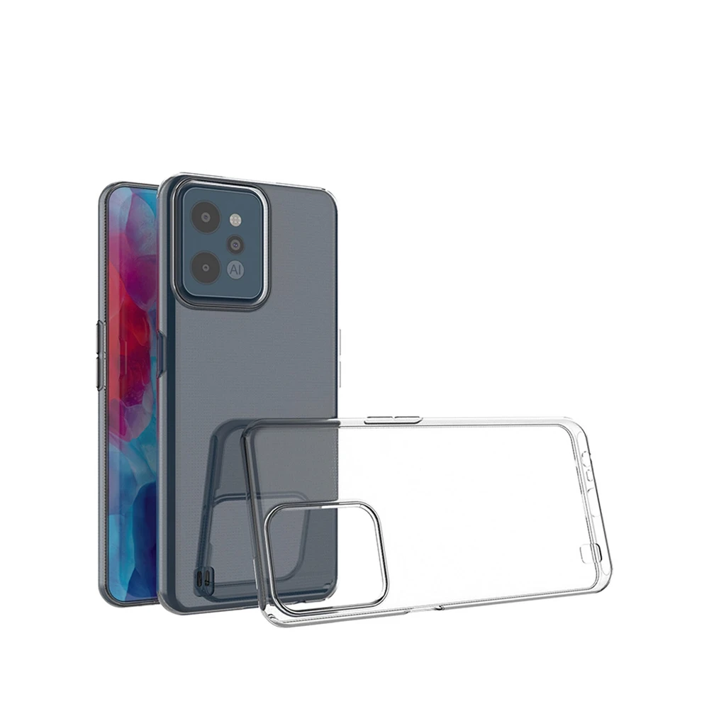 Ultra Clear 0.5mm dėklas Realme C31 thin cover dėklas telefonui skaidrus