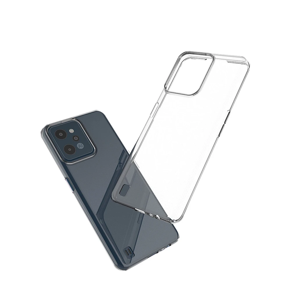 Ultra Clear 0.5mm dėklas Realme C31 thin cover dėklas telefonui skaidrus