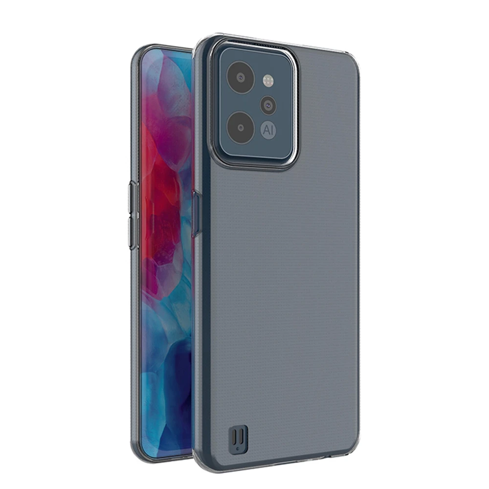 Ultra Clear 0.5mm dėklas Realme C31 thin cover dėklas telefonui skaidrus