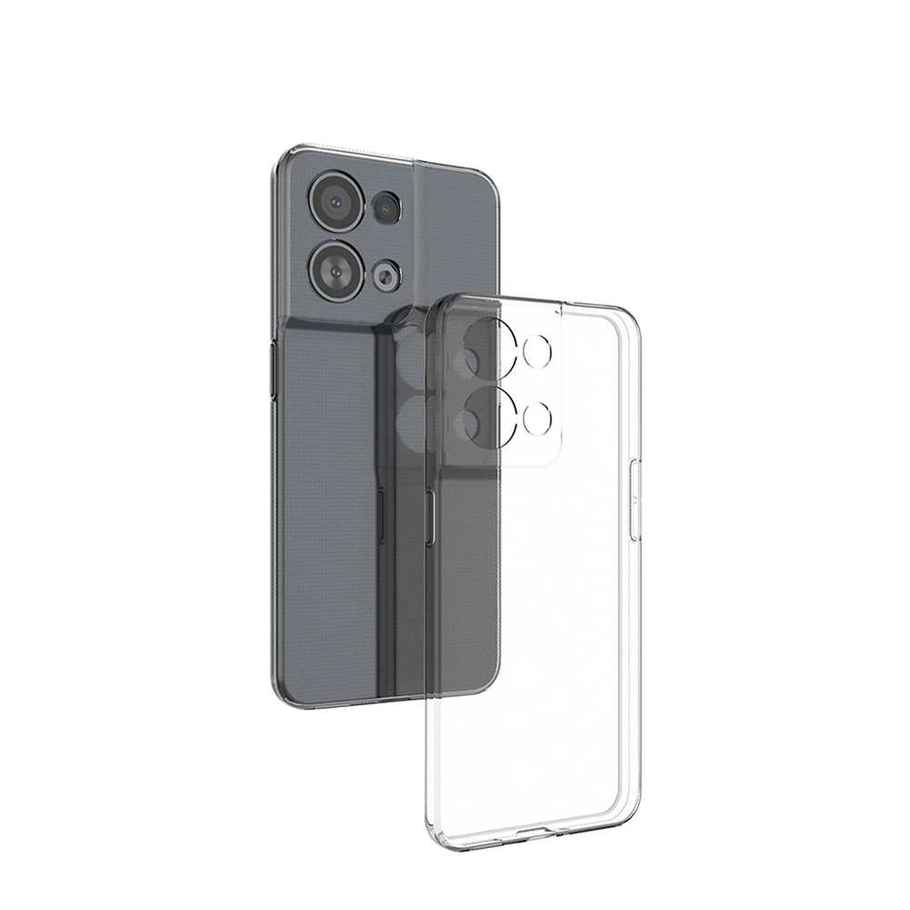 Hurtel Ultra Clear 0.5mm Oppo Reno 8 Pro thin dėklas telefonui skaidrus