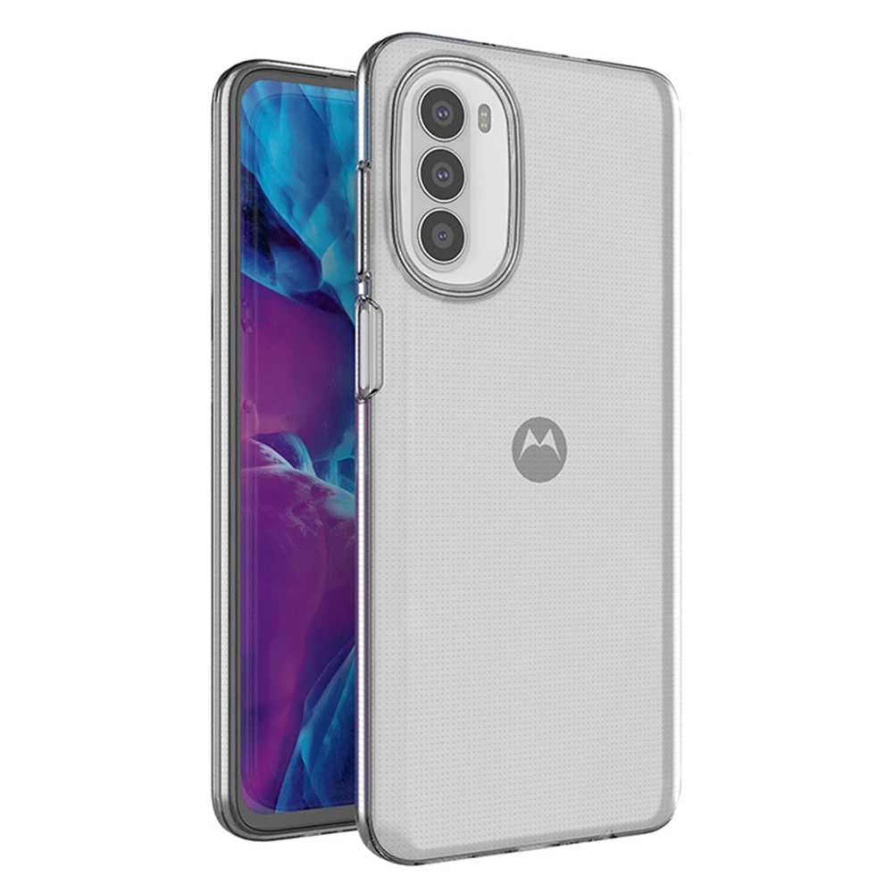 Hurtel Ultra Clear 0.5mm dėklas Motorola Moto G82 5G / Moto G52 thin cover dėklas telefonui skaidrus