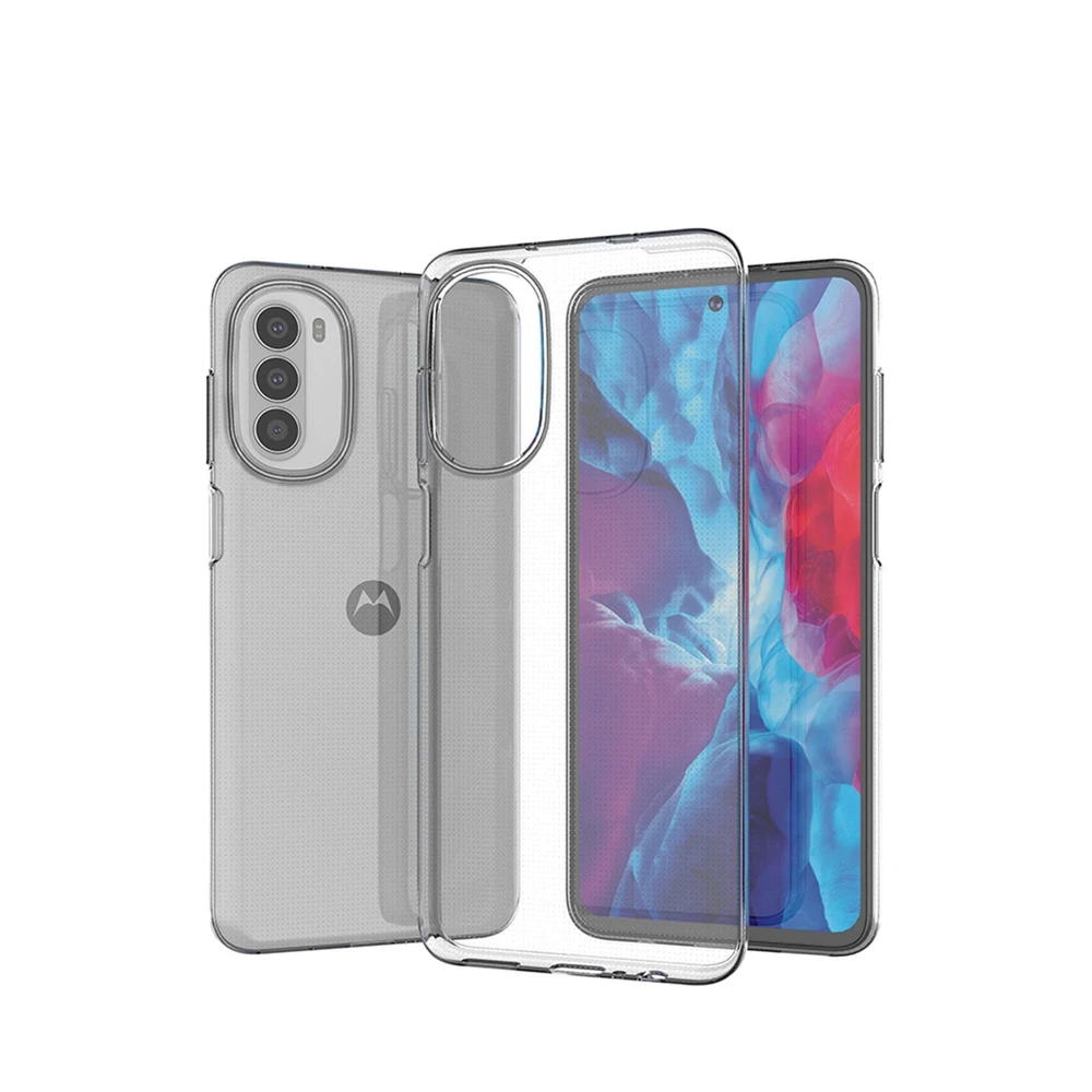Hurtel Ultra Clear 0.5mm dėklas Motorola Moto G82 5G / Moto G52 thin cover dėklas telefonui skaidrus