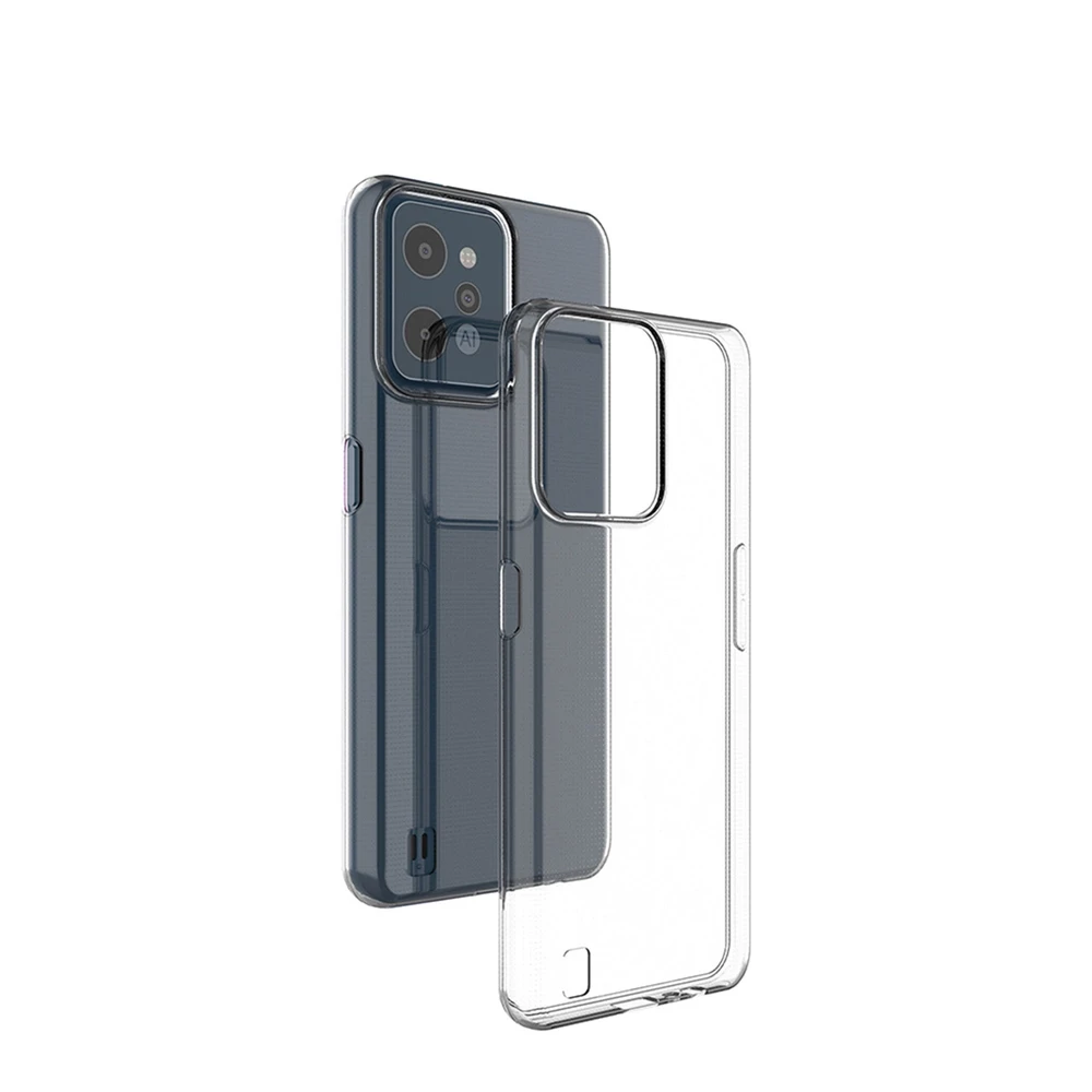 Ultra Clear 0.5mm dėklas Realme C31 thin cover dėklas telefonui skaidrus