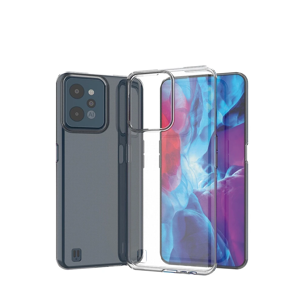 Ultra Clear 0.5mm dėklas Realme C31 thin cover dėklas telefonui skaidrus