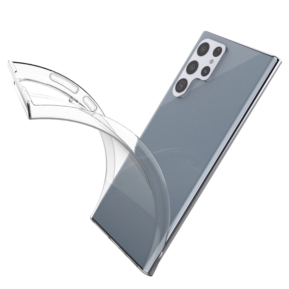 Hurtel Ultra Clear 0.5mm dėklas skirtas Samsung Galaxy S22 Ultra