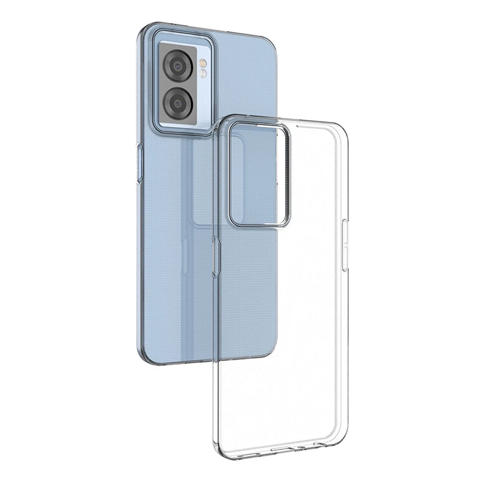 „Hurtel“ itin skaidrus 0,5 mm dėklas, skirtas „Oppo A57 5G / A57 / A77 5G / A77 / K10 5G“, „Realme V23 5G“ / „Narzo 50 5G“ / „Q5i 5G“