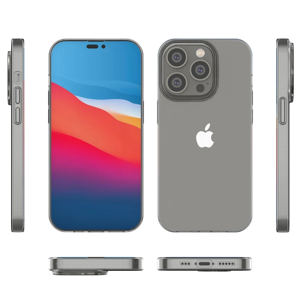 Hurtel Ultra Clear 0.5mm dėklas skirtas iPhone 14 Pro
