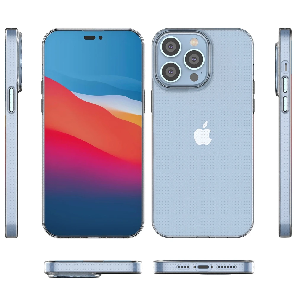 Hurtel Ultra Clear 0.5mm dėklas skirtas iPhone 14 Pro Max