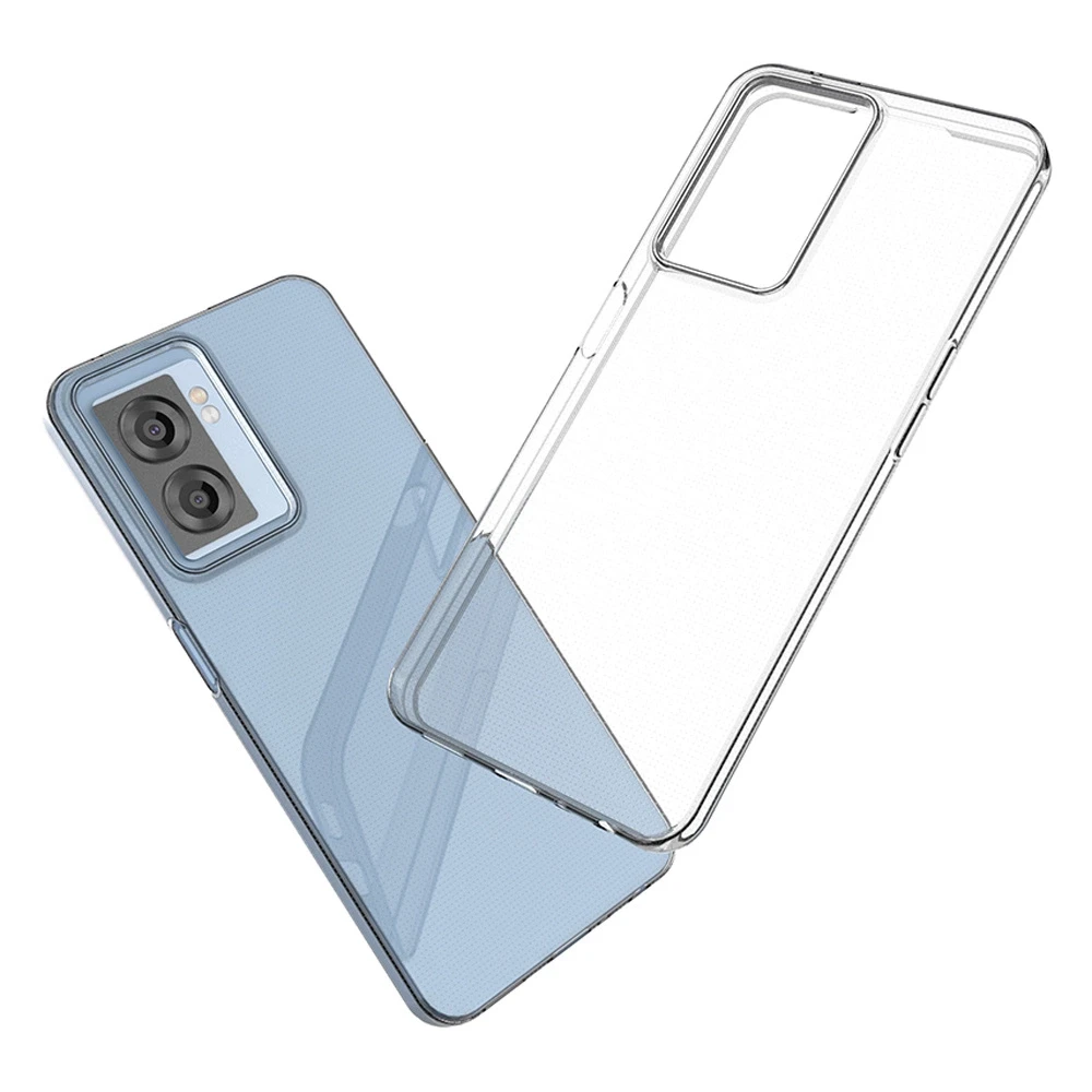 „Hurtel“ itin skaidrus 0,5 mm dėklas, skirtas „Oppo A57 5G / A57 / A77 5G / A77 / K10 5G“, „Realme V23 5G“ / „Narzo 50 5G“ / „Q5i 5G“