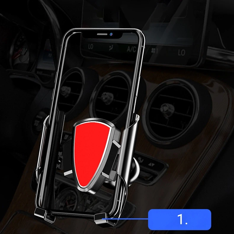 Hurtel Universal Gravity automobilinis telefono laikiklis Dark Gray (YC05)
