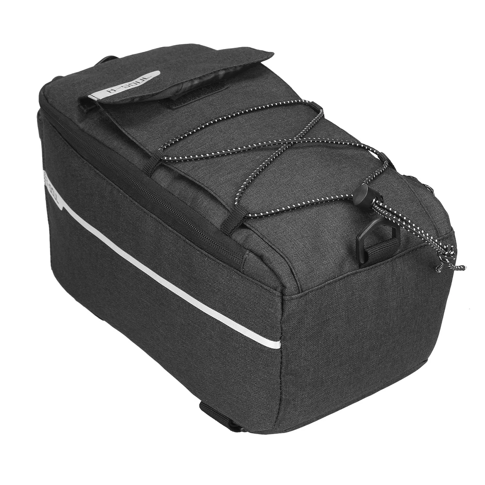 Hurtel WYA26Y0S Thermal Bike Pannier Bag with Shoulder Strap – juodos spalvos