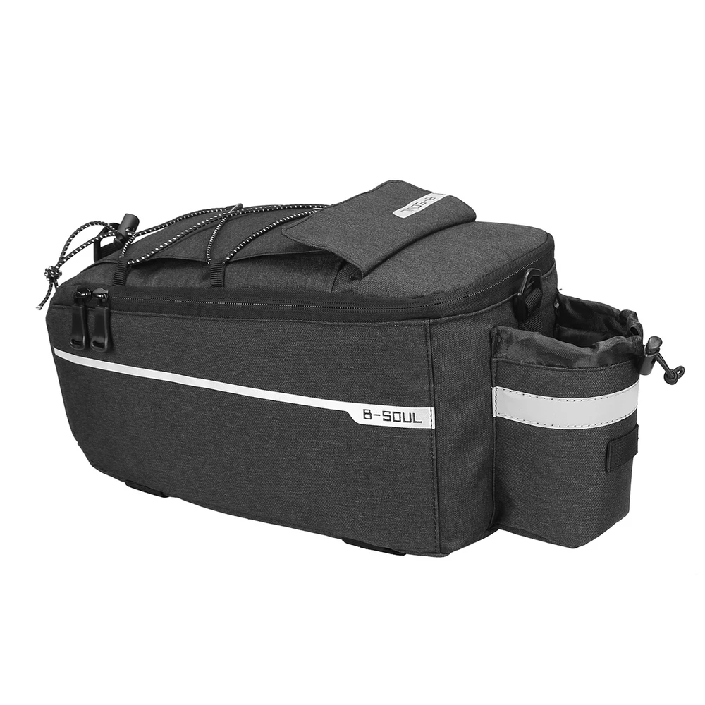 Hurtel WYA26Y0S Thermal Bike Pannier Bag with Shoulder Strap – juodos spalvos
