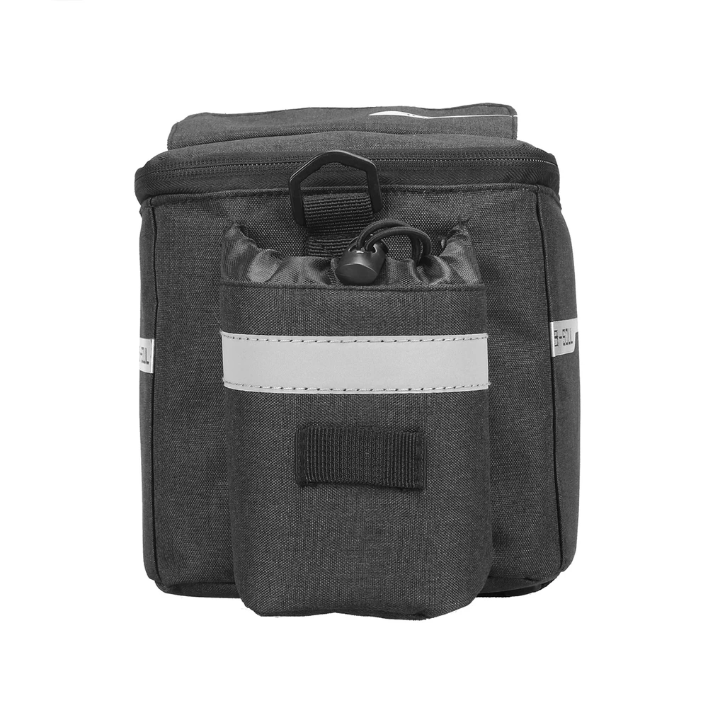 Hurtel WYA26Y0S Thermal Bike Pannier Bag with Shoulder Strap – juodos spalvos