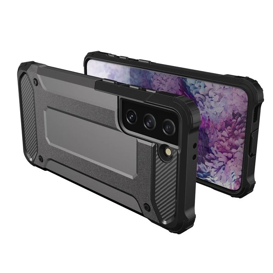 Hurtel Hybrid Armor dėklas skirtas Samsung Galaxy S22+ (S22 Plus), juodas