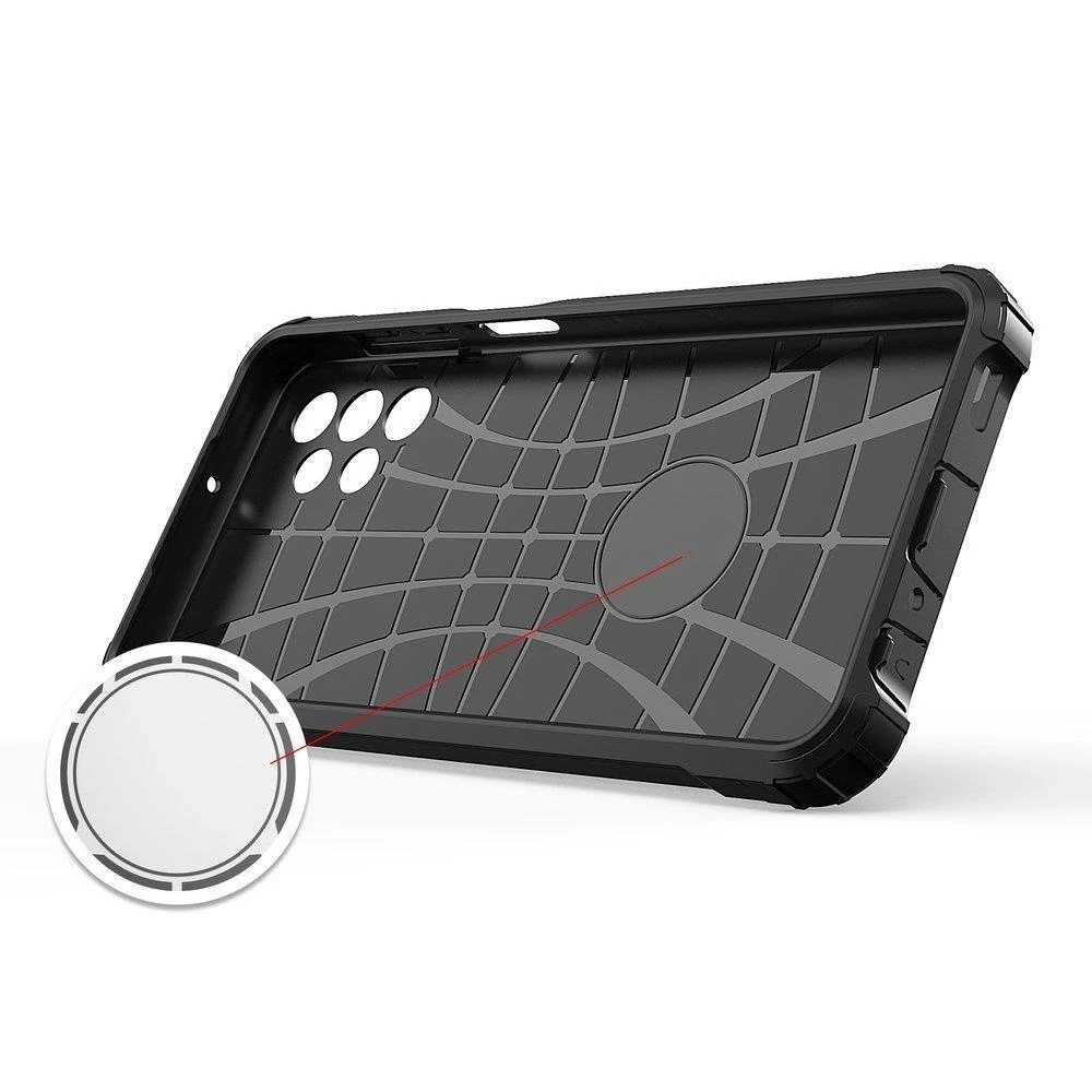 Hurtel Hybrid Armor dėklas skirtas Samsung Galaxy A73, juodas