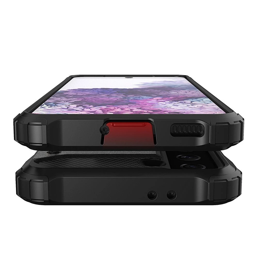 Hurtel Hybrid Armor dėklas skirtas Samsung Galaxy S22+ (S22 Plus), juodas