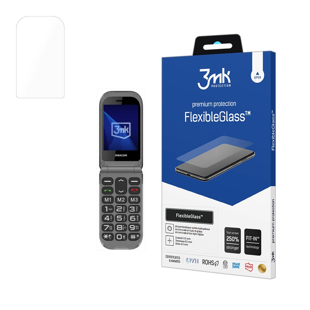 3Mk apsauga Maxcom Comfort MM827 – 3mk lankstus stiklas
