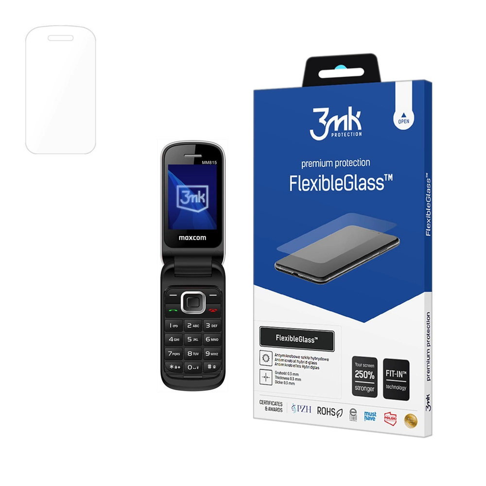 3Mk apsauga Maxcom Comfort MM815 – 3mk lankstus stiklas