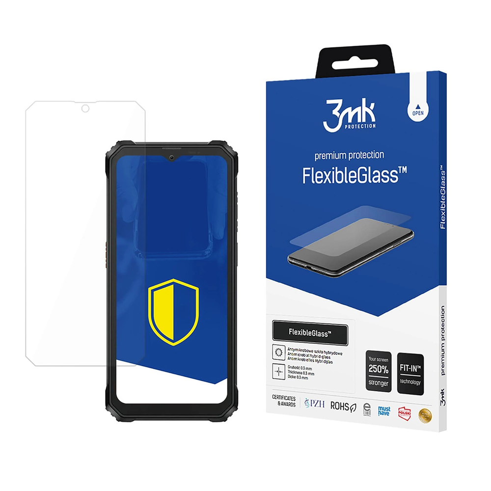 3Mk apsauga „Blackview BV6200“ / „BV6200 Pro“ – 3mk lankstus stiklas