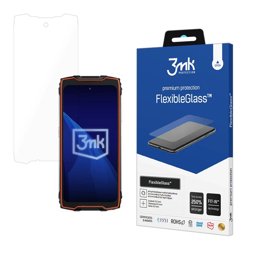 3Mk apsauga „Blackview BV9300 Pro“ – 3mk lankstus stiklas
