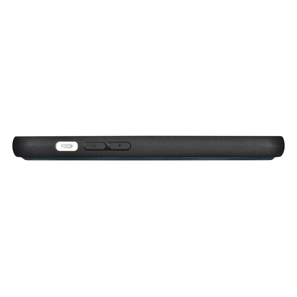iCarer Oil Wax Wallet 2in1 Apple iPhone 14 Pro Anti-RFID Leather atverčiamas dėklas telefonui mėlynos spalvos (WMI14220722-BU)