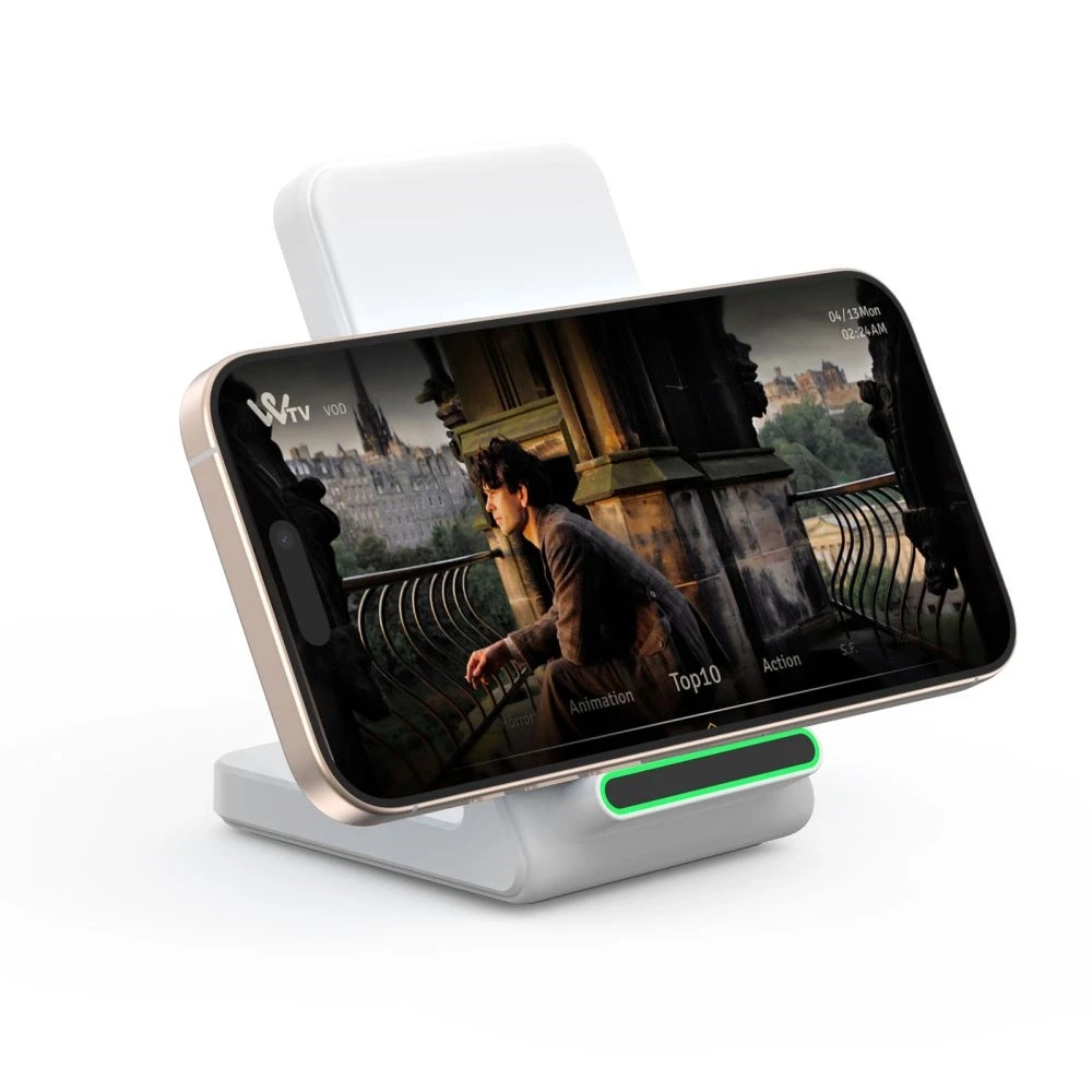 Tech-Protect QI15W-A40 belaidis įkroviklis - Baltas
