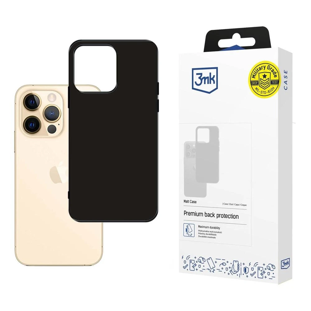 Dėklas 3mk Matt Case Apple iPhone 13 Pro Max juodas