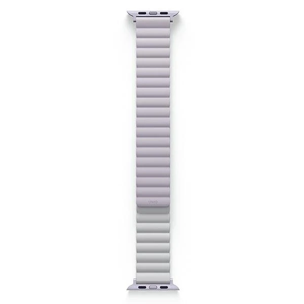 Uniq Išmaniojo laikrodžio Apple Watch 4/5/6/7/SE magnetinis/dvipusis dirželis, Rausvos/Baltos spalvos, 40/41mm