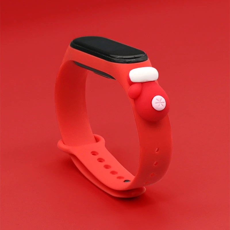 Hurtel Išmaniosios apyrankės Xiaomi Mi 5/6 dirželis, Raudonos spalvos