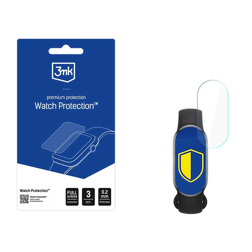 3Mk „Xiaomi Smart Band 10“ – 3 mk laikrodžio apsauga su ARC