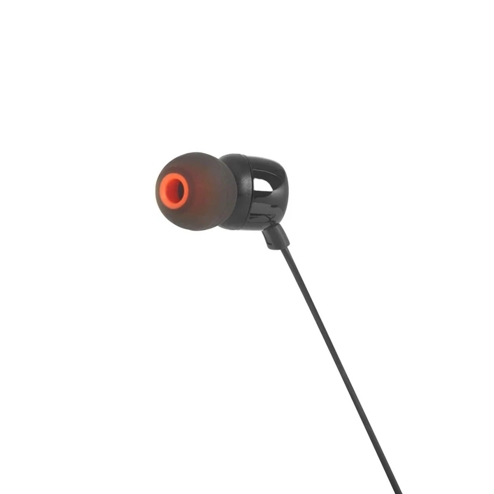 Ausinės JBL T110BLK, laidinės, Juodos