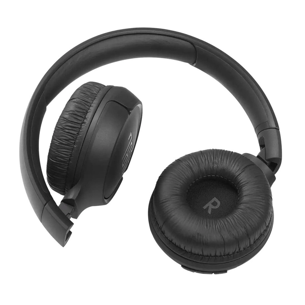 Lengvos ir patogios belaidės Ausinės JBL Tune 510BT Pure Bass sound su mikrofonu, Juodos