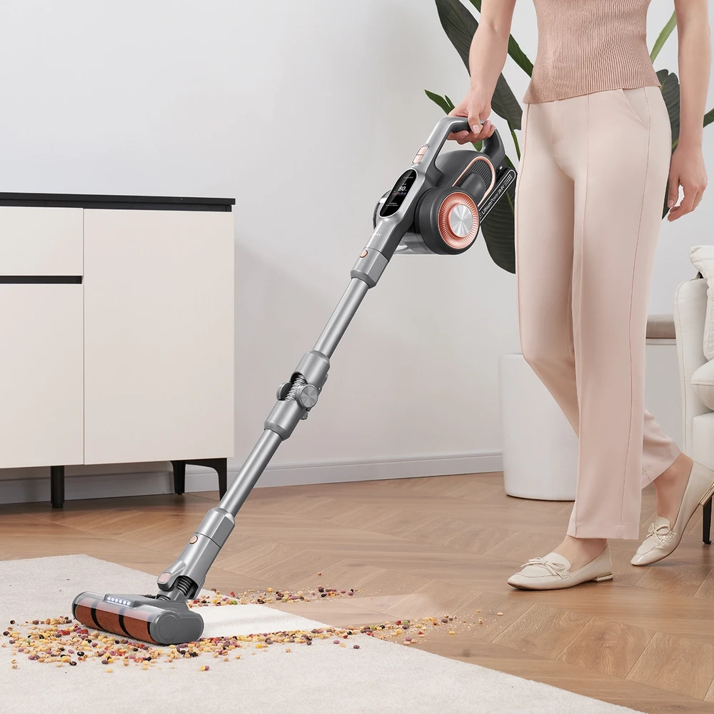 Dulkių siurblys Jimmy H10 Pro Cordless, Pilkos spalvos