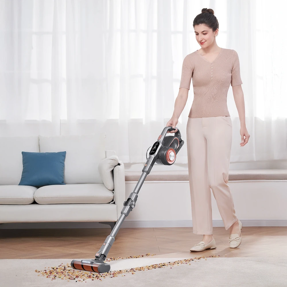 Dulkių siurblys Jimmy H10 Pro Cordless, Pilkos spalvos