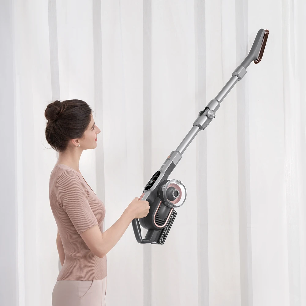 Dulkių siurblys Jimmy H10 Pro Cordless, Pilkos spalvos