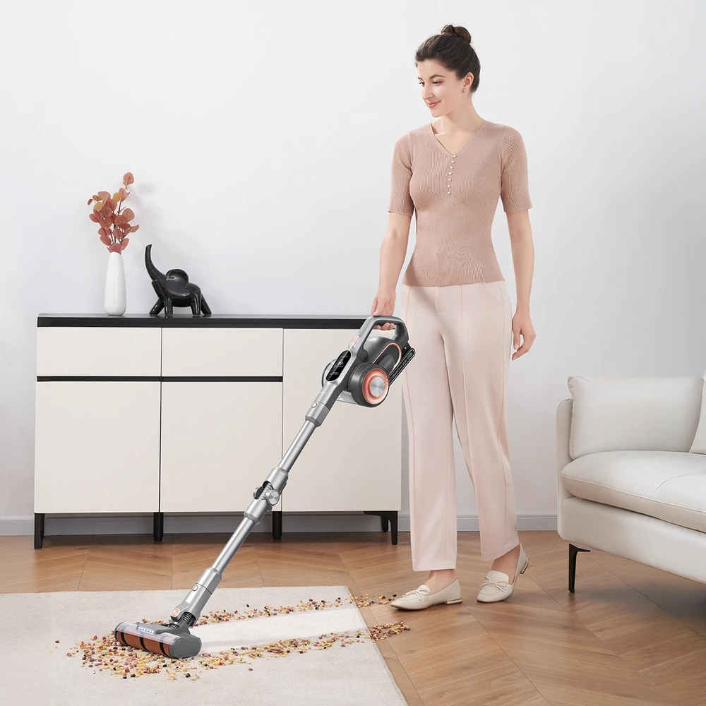 Dulkių siurblys Jimmy H10 Pro Cordless, Pilkos spalvos