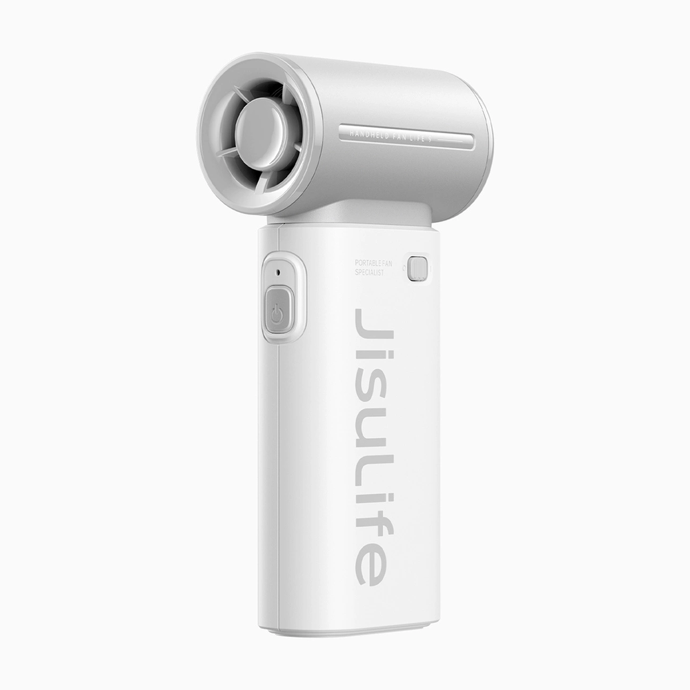 Jisulife nešiojamas ventiliatorius Life9 3600mAh USB mini ventiliatorius – pilka