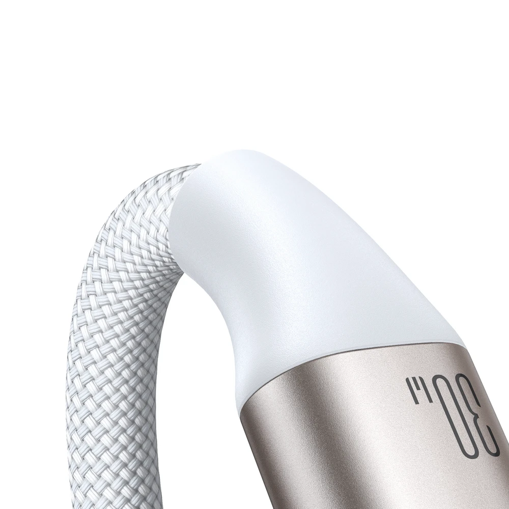 Greito įkrovimo magnetinis įkroviklis 2 viename Joyroom S-IW012 30W 1.5 m (baltas)