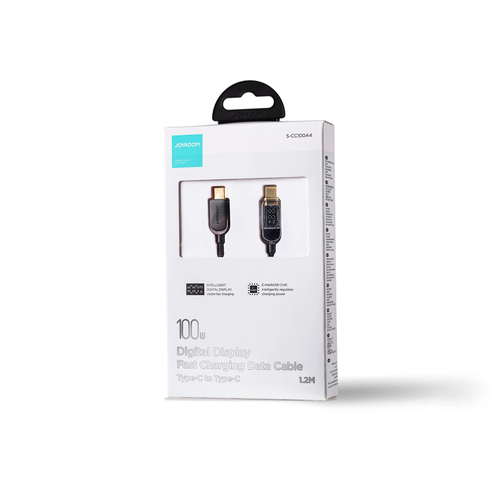 USB-C laidas 100 W 1.2 m Joyroom S-CC100A4 (juodas)