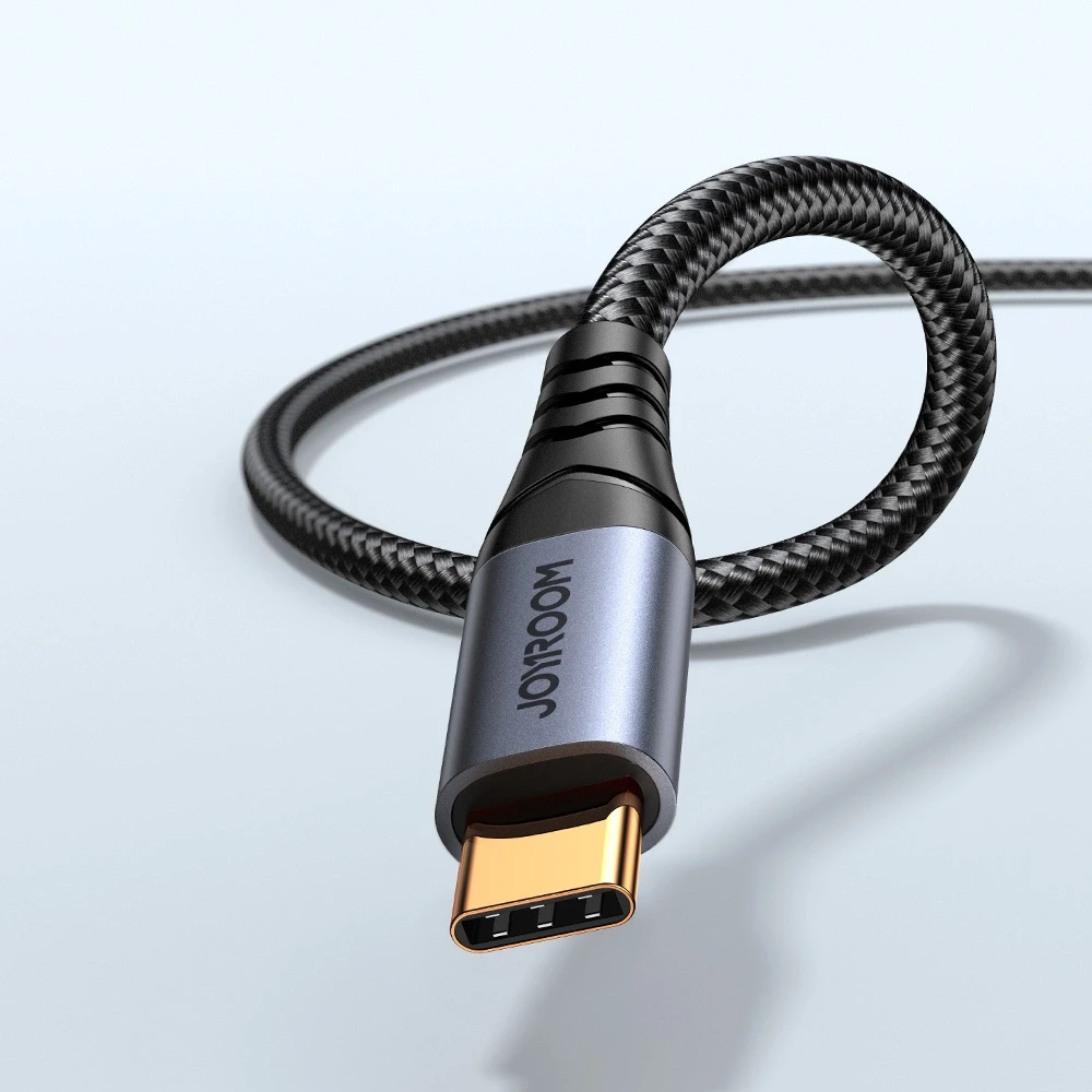 Audio kabelis Joyroom SY-A07 USB-C to 3,5mm 1.2m juodas