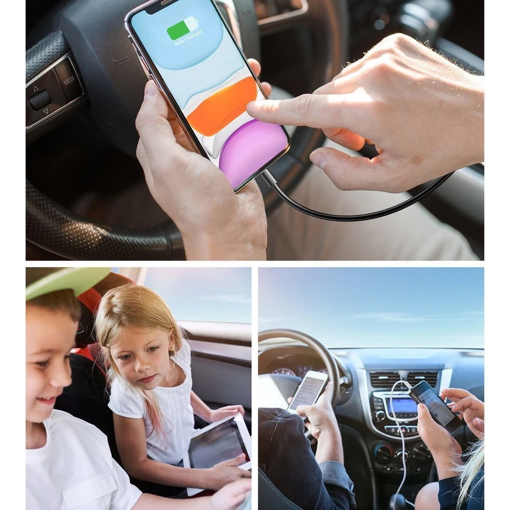 Automobilinis įkroviklis JOYROOM JR-CL05 72W (juodas)