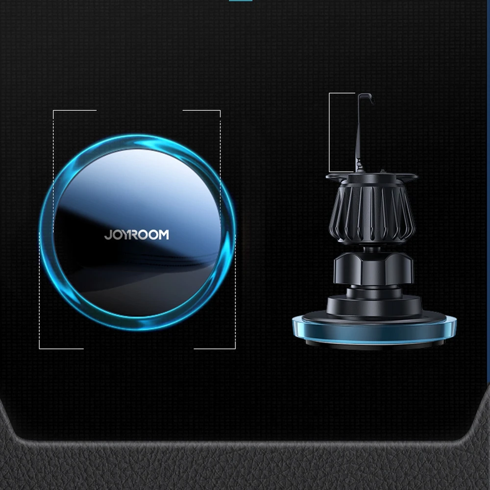 Automobilinis laikiklis-įkroviklis Joyroom JR-ZS291 15W MagSafe magnetinis, juodas