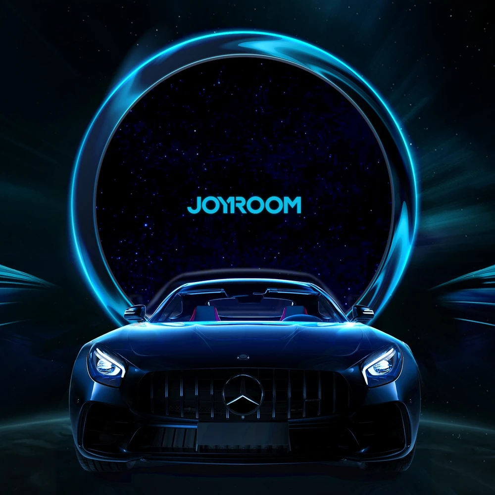 Automobilinis laikiklis-įkroviklis Joyroom JR-ZS291 15W MagSafe magnetinis, juodas