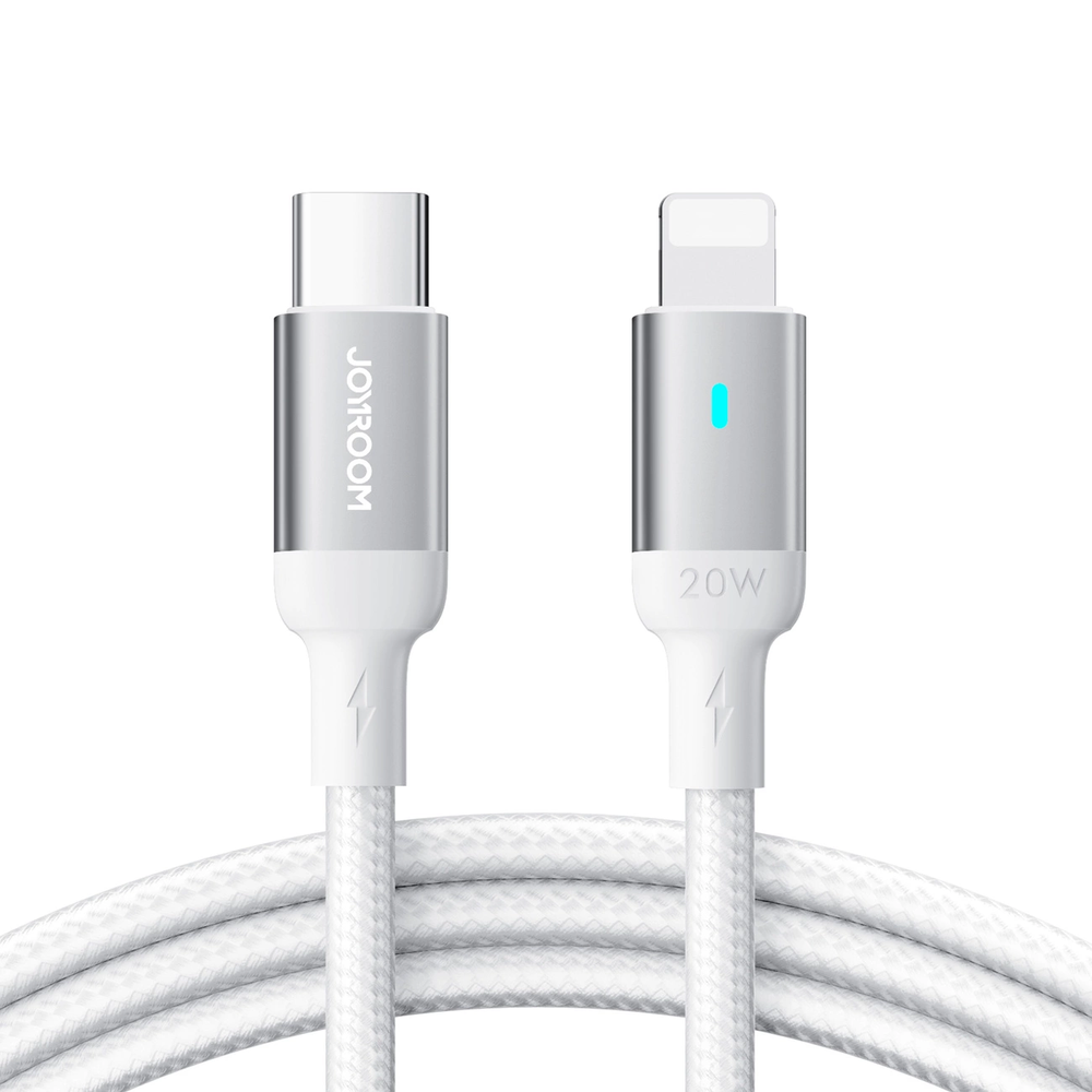 USB kabelis Joyroom S-CL020A10 Type-C iki Lightning 20W 2,0m baltas