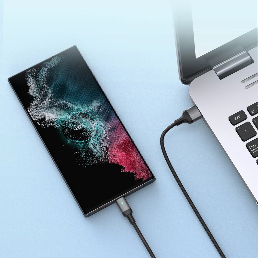 USB kabelis Joyroom S-UC027A10 USB į Type-C 3A 1,2m juodas