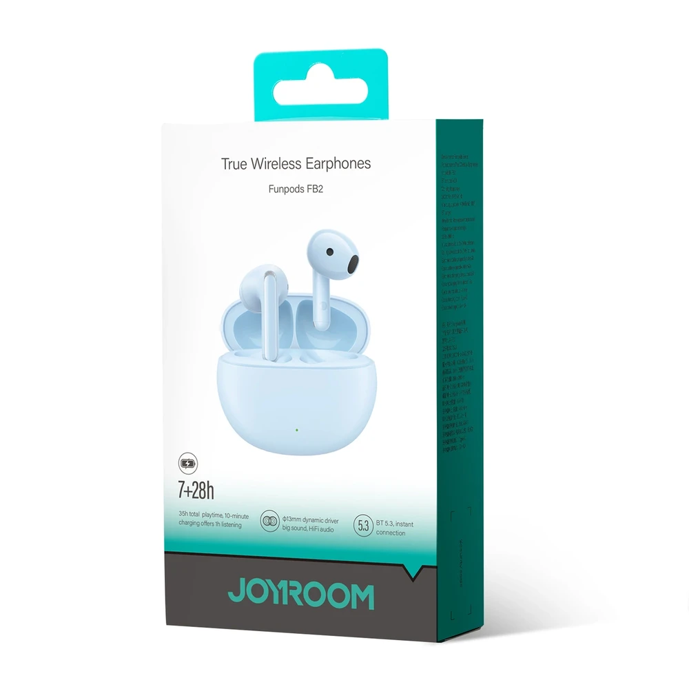 Ausinės Joyroom Funpods JR-FB2 Belaidės (mėlyna)